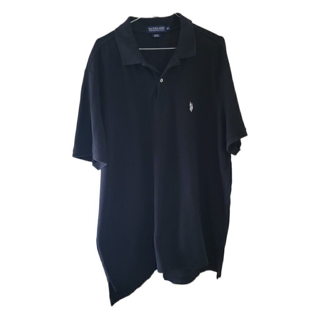 U.S. Polo Assn. Men's Black Polo